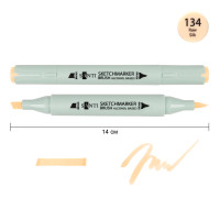 Маркер спиртовой Светло-кремовый 134, SANTI Brush