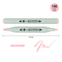 Маркер спиртовой Фруктовый розовый 140, SANTI Brush