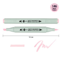 Маркер спиртовой Нежно-лиловый 146, SANTI Brush