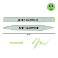 Маркер спиртовой Салатовый 175, SANTI Brush