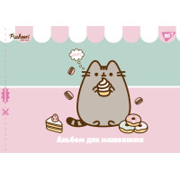 Альбом для рисования YES А4 28л/100 скоба, с перфорацией