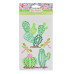 Аплікація Santi зі страз самоклеючих Trendy Cactus 9,5 × 5 см  