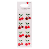 Аплікація Santi зі страз самоклеючих Вишеньки  