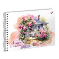 Альбом для рисования YES А4 20 листов, Спираль Aquarelle Альбом для рисования YES А4 20 листов, Спираль Aquarelle