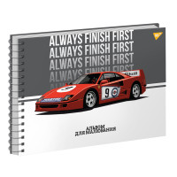 Альбом для рисования YES А4 20 листов, Спираль Speed