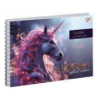 Альбом для малювання YES А4, 40 аркушів, спіраль Mystical animals