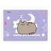 Альбом для рисования YES А4 28 скоба с перфорацией Pusheen