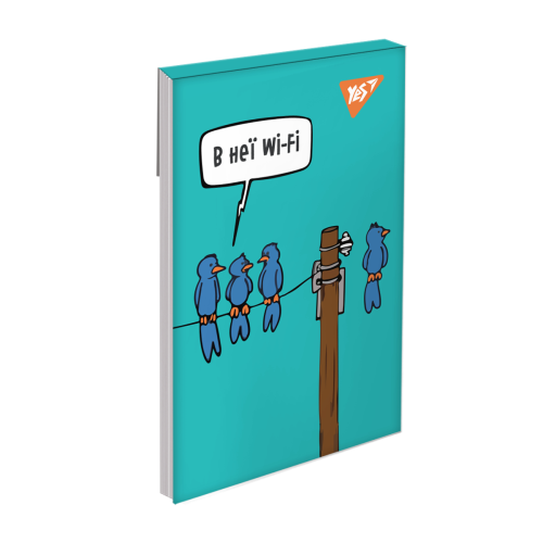 Блокнот в клетку А7 48 листов YES Cool pictures