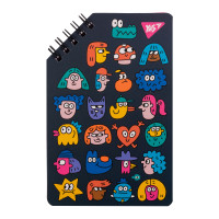 Блокнот на спирали Stand with Ukraine 9,5x14,5 см 60 листов