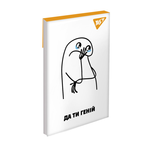 Блокнот в клетку А7 48 листов YES Cool dude