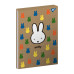 Блокнот в клетку Miffy В5 (17,6x25 см) 80 листов