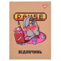 Блокнот в клітинку Urban animals В6 (13×18,4 см), 80 аркушів