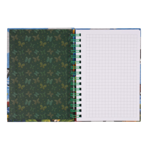 Блокнот на спирали в клетку А6 64 листа 7БЦ YES Ukrainian notebook Блокнот на спирали в клетку А6 64 листа 7БЦ YES Ukrainian notebook