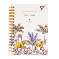 Блокнот на спирали в клетку А6 64 листа 7БЦ YES Turnowsky Блокнот на спирали в клетку А6 64 листа 7БЦ YES Turnowsky