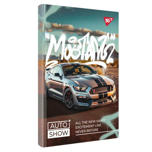 Блокнот в клетку А6 64 листа 7БЦ YES Auto show Ford Блокнот в клетку А6 64 листа 7БЦ YES Auto show Ford