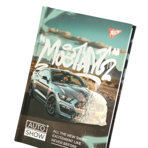 Блокнот в клетку А6 64 листа 7БЦ YES Auto show Ford Блокнот в клетку А6 64 листа 7БЦ YES Auto show Ford
