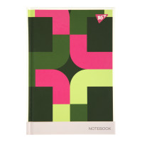 Блокнот у лінію А6, 64 аркуші, 7БЦ YES Abstraction Black  
