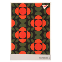 Блокнот в точку А6 64 листа интегральный YES Abstraction Flowers