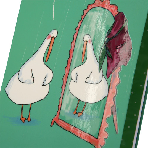 Блокнот в клетку А6 64 листа интегральный YES Гусь Блокнот в клетку А6 64 листа интегральный YES Гусь