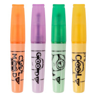 Набор текстовых маркеров YES Minions, 4 шт.