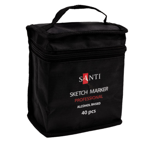 Сумка для маркеров SANTI, 40 шт. Сумка для маркеров SANTI, 40 шт.