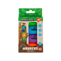 Набір текстових маркерів Yes Minecraft 4 шт