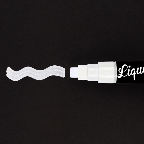 Меловый маркер SANTI белый 8 мм Меловый маркер SANTI белый 8 мм