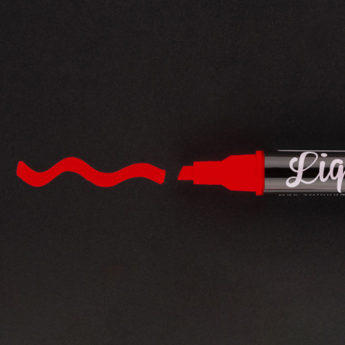 Меловый маркер SANTI красный 5 мм Меловый маркер SANTI красный 5 мм