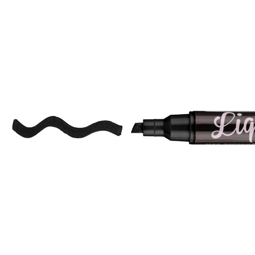 Меловый маркер SANTI черный 5 мм Меловый маркер SANTI черный 5 мм