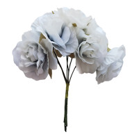 Еустома біла з сірим, 6 шт