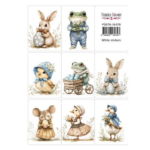 Набор наклеек (стикеров) для Упаковки и Журналинга №18-079