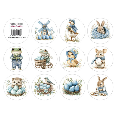 Набор наклеек (стикеров) для журналинга №1-160