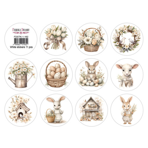 Набор наклеек (стикеров) для журналинга №1-162