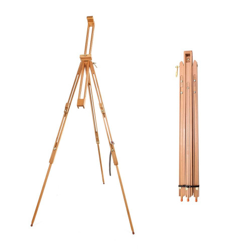 Мольберт-тренога бук 96х96х125 (192) см высота полотна до 106 см SINOART