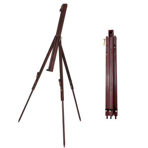 Мольберт-тренога сосна 96х96х125 (192) см высота полотна до 106см SINOART