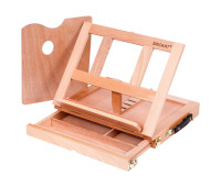 Мольберт настільний каркасний бук 33,5х2х5(28)см з шухлядою SINOART