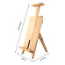 Мольберт настольный SINOART, 26x29x40(70) см, высота полотна до 65 см, бук