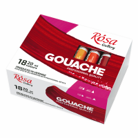 Набір гуашевих фарб 18х20мл ROSA Gallery