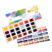 Набор акварельных красок ROSA Studio PLEIN AIR, 24x2,5 мл, кюветы, картонная упаковка