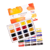 Набір акварельних фарб ROSA Studio PORTRAIT, 16x2,5 мл, кювети, картонна упаковка