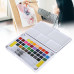 Набор акварельных красок 36 цветов Art Nation с палитрой и кистями