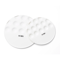 Палитра пластиковая 18х18см, круглая, HIMI