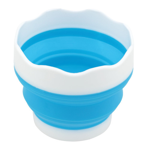 Стакан для воды SINOART, силиконовый складной, высота 8 см, диаметр 9,5 см