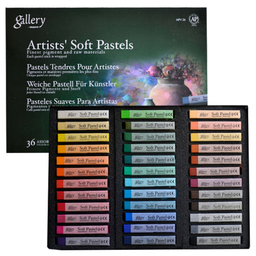 Набор сухой профессиональной пастели MUNGYO MPV, 36 шт