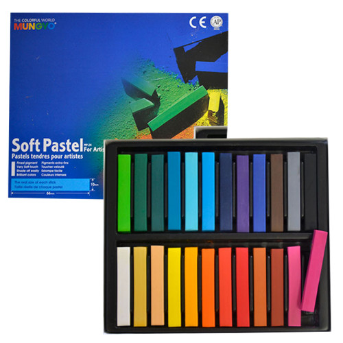 Набор сухой пастели Mungyo МР, 24 шт