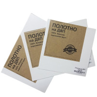 Полотно 40х40 см на ДВП холопок грунтоване