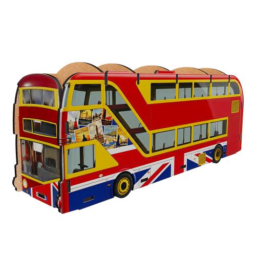 Настільний органайзер для письмового приладдя Лондонський Автобус , №11 (колір Червоний)