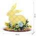 Інтер'єрна декоративна композиція Пасхальний Кролик, №04