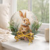 Інтер'єрна декоративна композиція Пасхальний натюрморт, №04 Інтер'єрна декоративна композиція Пасхальний натюрморт, №04