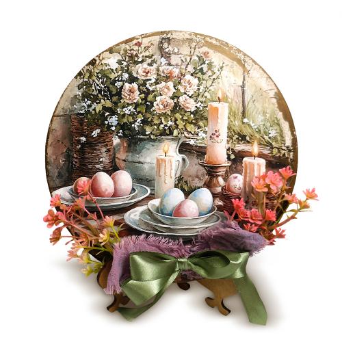 Інтер'єрна декоративна композиція Пасхальний натюрморт, №06